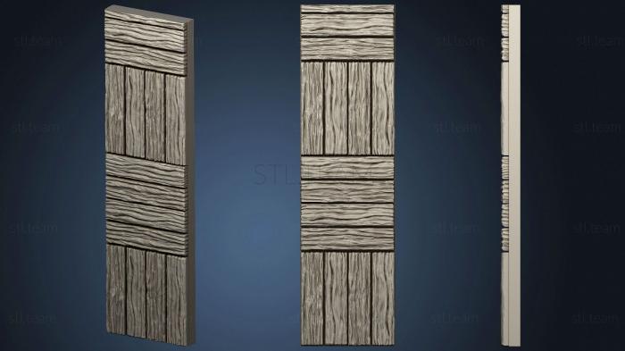 3D model Wood floor.1x4.b.internal.ckit (STL)