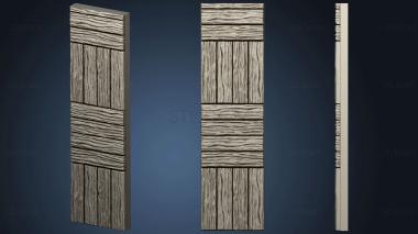 3D модель Деревянный пол.1x4.b.внутренний.ckit (STL)