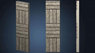 3D model Wood floor.1x4.b.internal.ckit (STL)