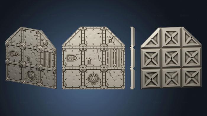 3D model Citybuilders Parts 2x3 imperial floor w octagon extension (STL)