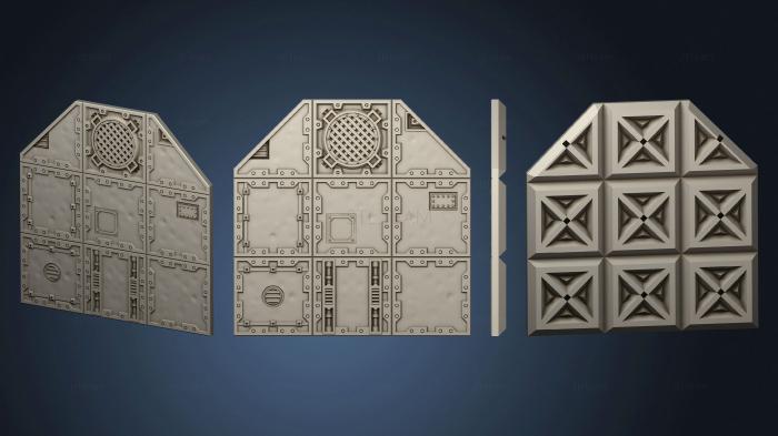 Панели геометрические Citybuilders Parts 2x3 killzone с расширением octagon