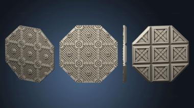 3D model Citybuilders Parts grates full octagon floor (STL)