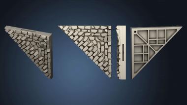 3D model GC Alley diagonal outer ROUGH (STL)