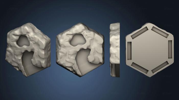 3D модель Hy грунт 1 Коронка h каменный источник v8 м (STL)