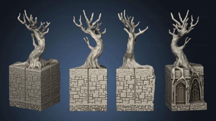 3D model hy ground 1crown s crypt with tree v2 m (STL)