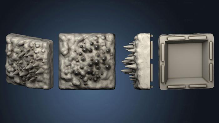 3D model hy ground 1crown s icetites half v2 m (STL)