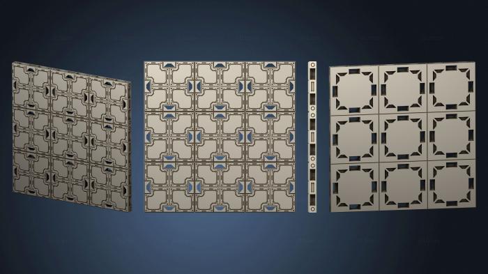 Панели геометрические MOP C Kit Floor 6x6 C v01