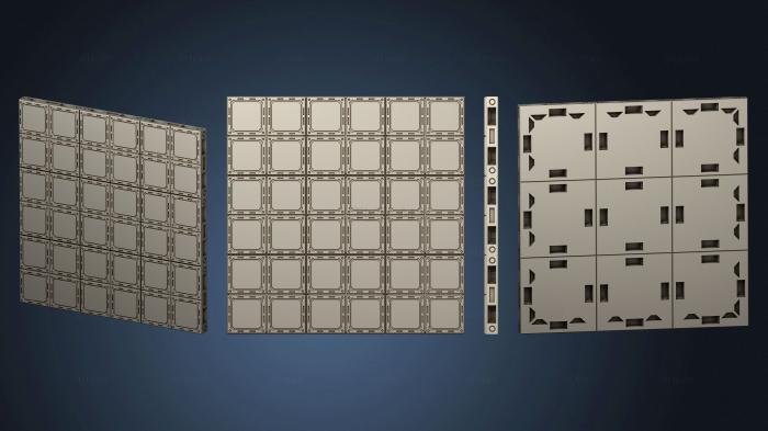 Панели геометрические MOP C Kit Floor 6x6 E v01