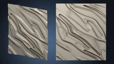 3D model Panel with a geometric pattern (STL)