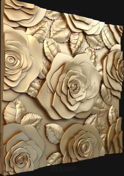 3D model Roses (STL)
