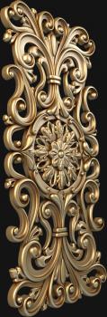 3D model 3d model of carved panel, stl, for CNC (STL)