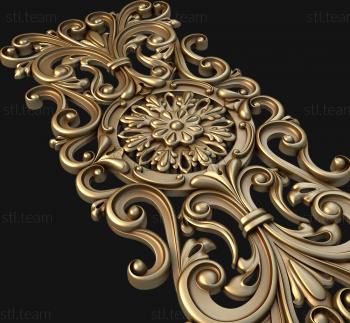 3D model 3d model of carved panel, stl, for CNC (STL)