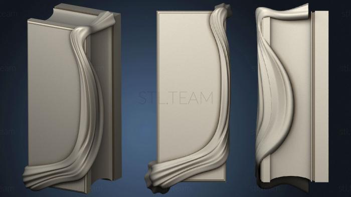 3D model Panel with fabric (STL)