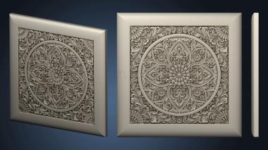 3D model Square panel (STL)