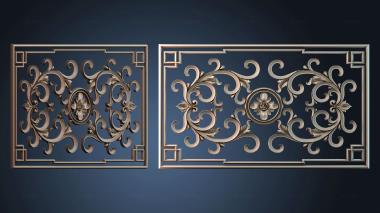 3D model Pattern flowers (STL)