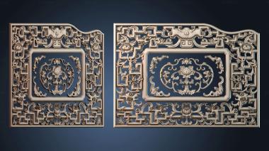 3D model Pattern flowers (STL)