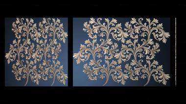 3D model Floral pattern (STL)
