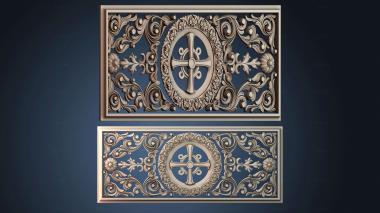 3D model Cross pattern (STL)