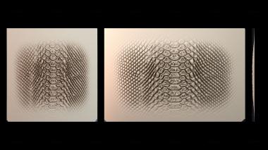 3D model Dragon scale pattern (STL)