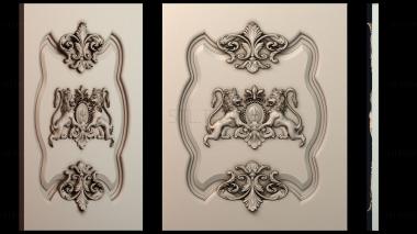 3D model Door pattern (STL)