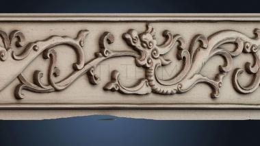 3D model Dragon pattern (STL)