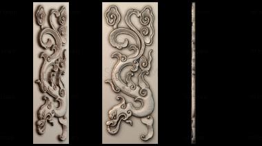 3D model Dragon pattern (STL)