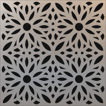 3D model Snowflake symmetry (STL)