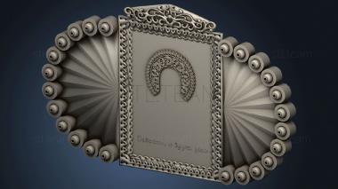 3D model Salaries for the icon of the Mother of God (STL)