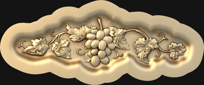 3D модель Виноградная гроздь (STL)