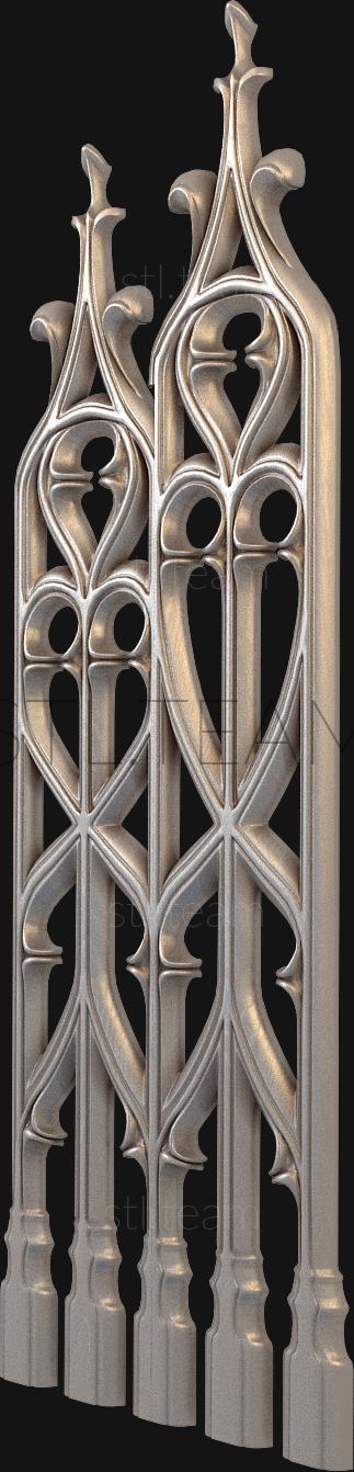 3D model Gothic lattices-1 (STL)