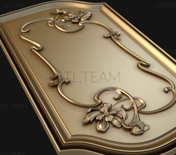 3D model Flowers and ribbon (STL)