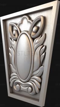 3D model Medallion with ears (STL)