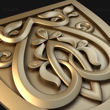 3D модель Кашпо среднее (STL)