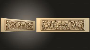 3D model Panel on an icon case with a cherub (STL)