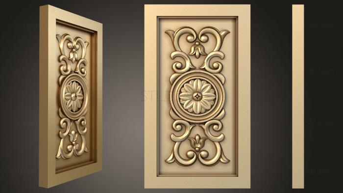 3D model Carving elements of the icon case (STL)