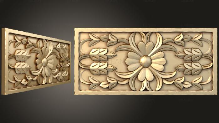 3D model Facades with floral decor (STL)
