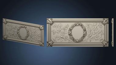 3D model Wreath with leaves (STL)