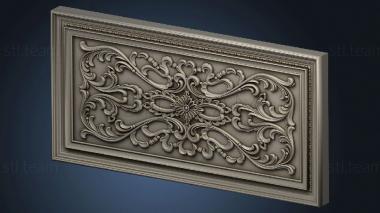 3D model Panel with decorations (STL)