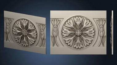 3D model Flower panel 1925 (STL)