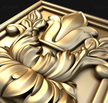 3D model 3d model of a vertical panel, stl file (STL)