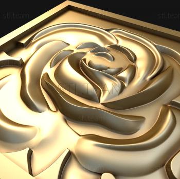 3D model 3d model of the panel, rose (STL)