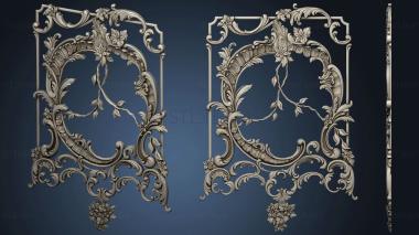 3D model Carved door trim (STL)