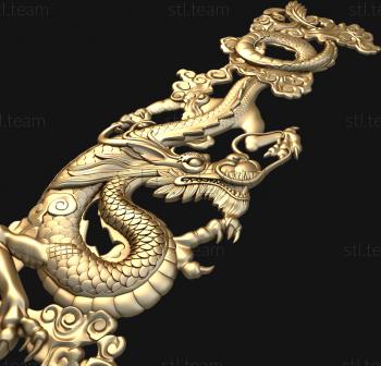 3D model Chinese dragon (STL)