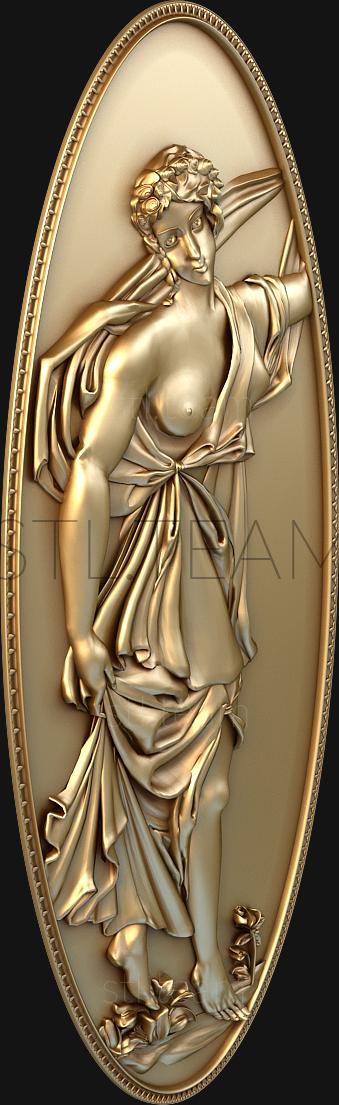 3D model The athenian woman (STL)