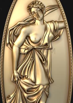 3D model The athenian woman (STL)