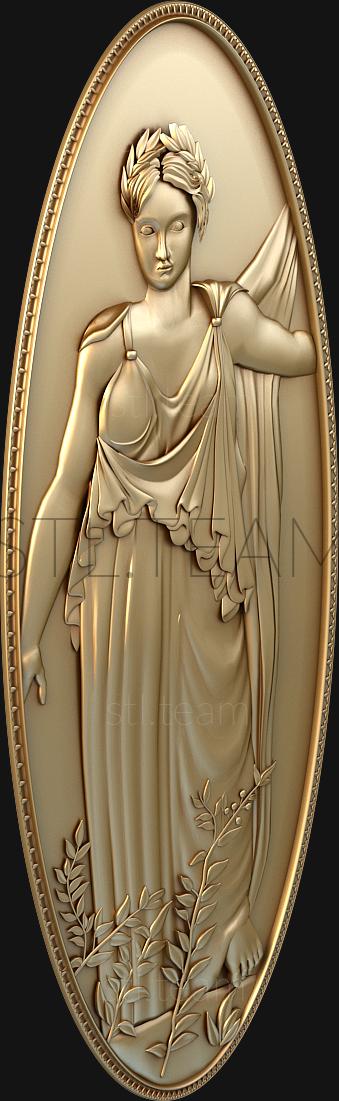 3D model Greek goddess (STL)