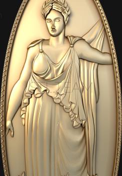 3D model Greek goddess (STL)