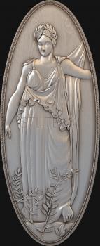 3D model Greek goddess (STL)