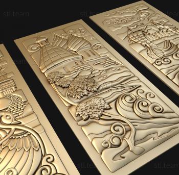 3D model Fabulous triptych (STL)