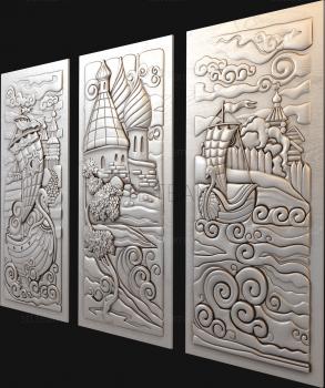 3D model Fabulous triptych (STL)